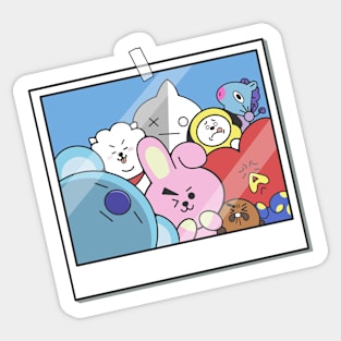 Charming Characters Sticker